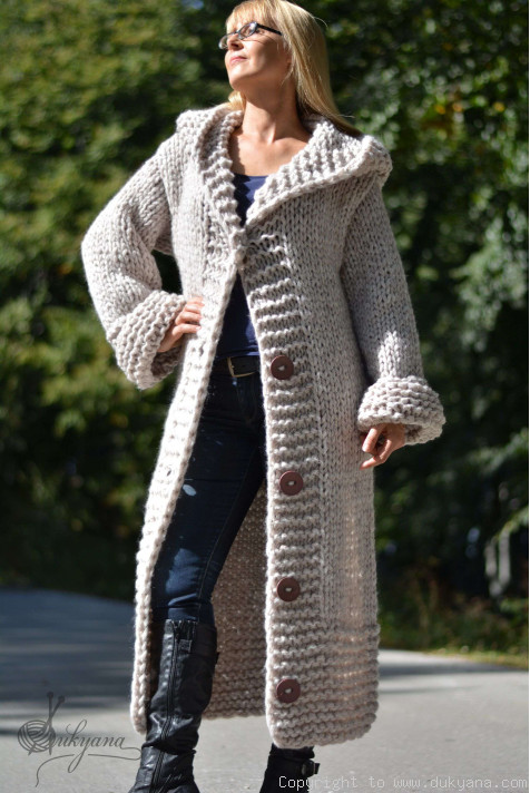 Long thick cardigan sweater clearance